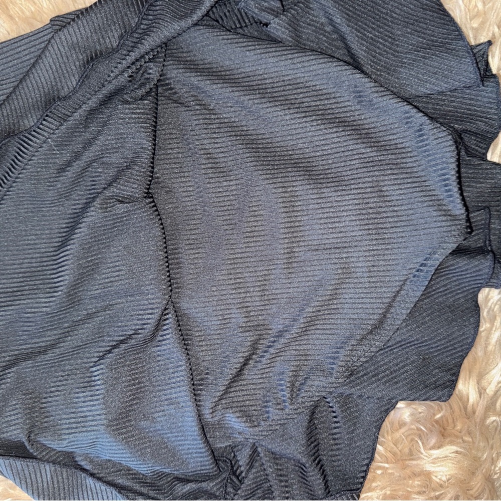 Pink and black women's swim dress, ribbed, nwot, Sz M​ - Picture 8 of 10